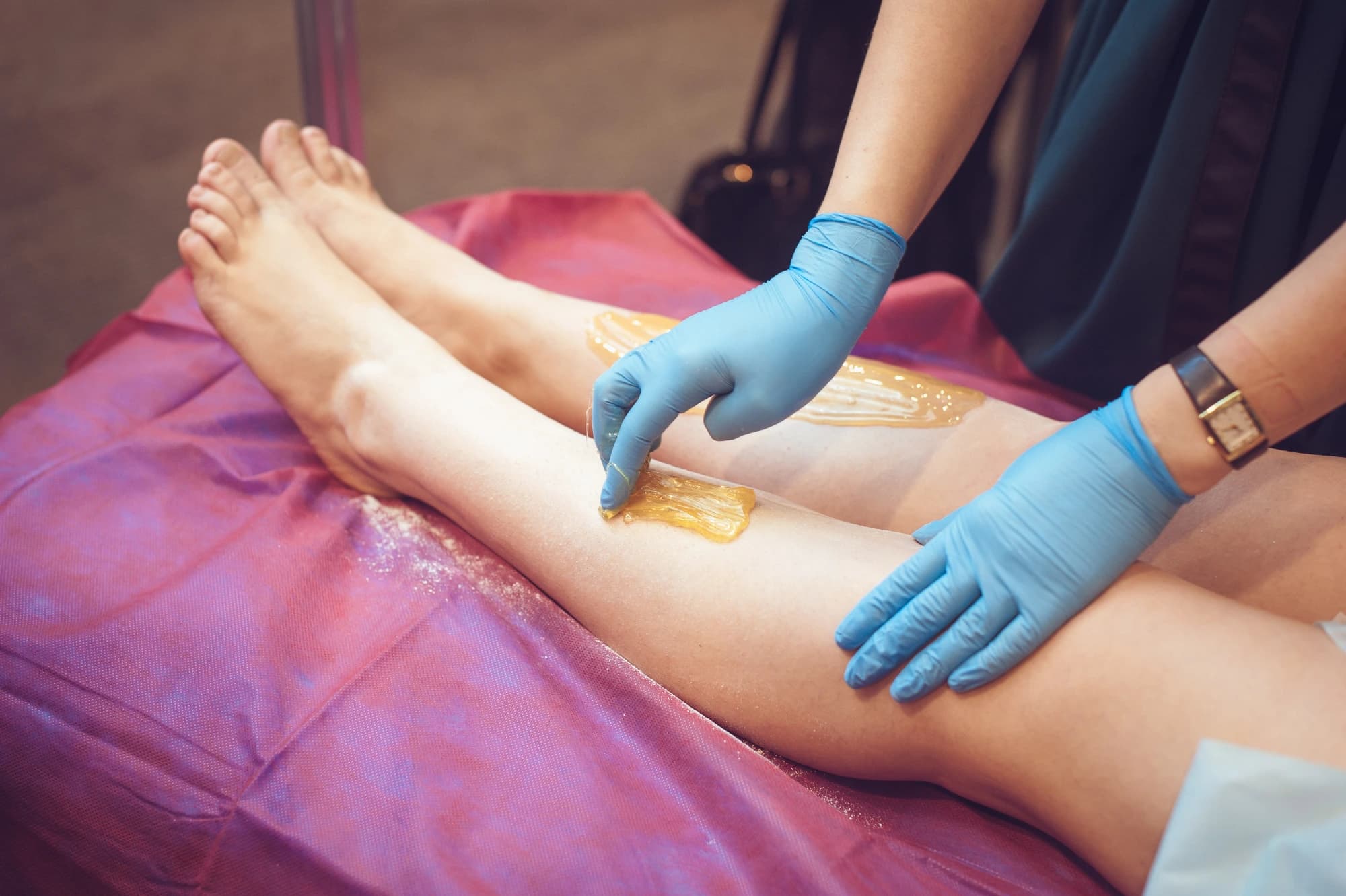 Half Arms Sugaring